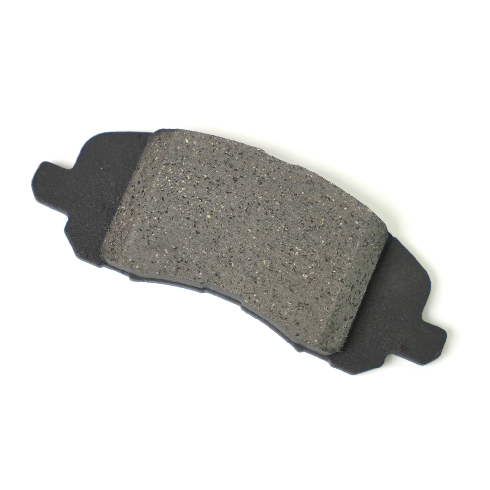 Ceramic brake pads with copper