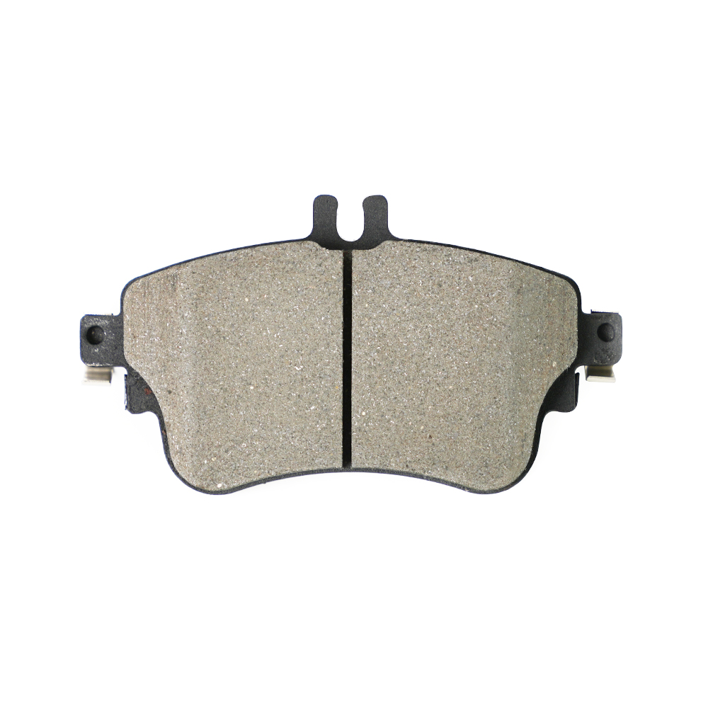 Semi-metallic brake pads