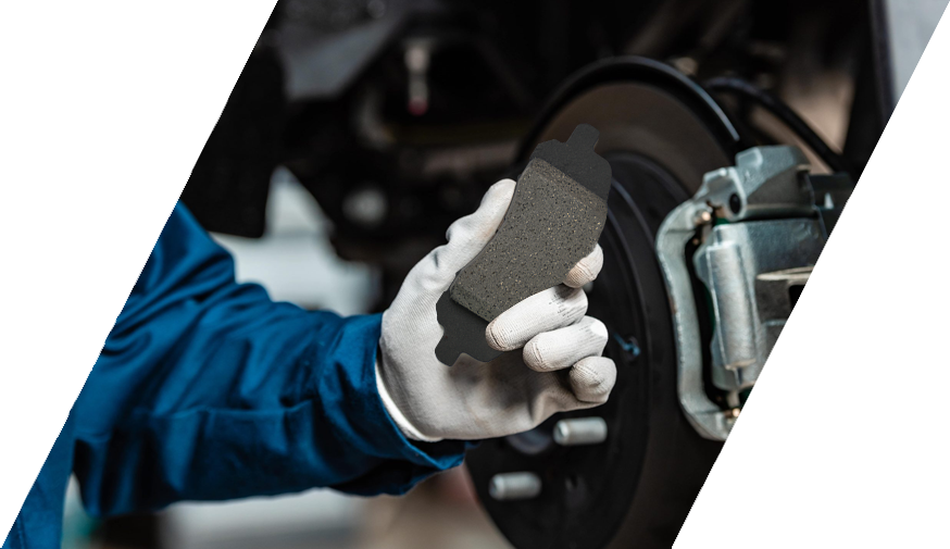 Ceramic brake pads